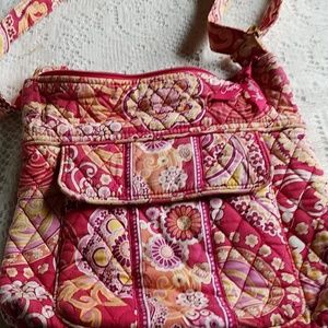 Vera Bradley Raspberry Fizz Crossbody Hipster